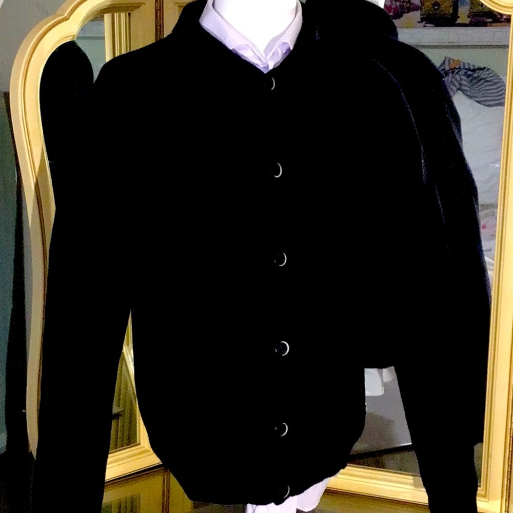 NWT Barena Venezia black cardigan. - Picture 2 of 10